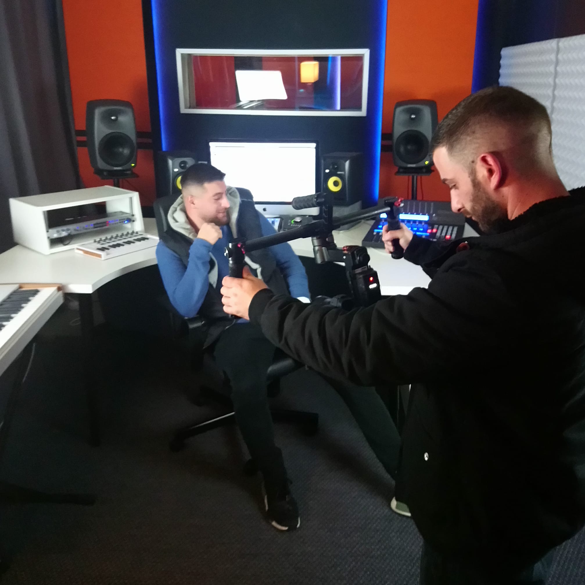 Koala Filmz filmte das Interview von KC Rebell für die JBG 3 DVD
