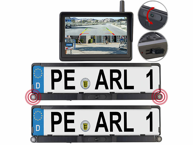 Lescars Solar-Funk-HD-Front-& Rückfahrcam PA-750 (Die Bildrechte liegen bei dem Verfasser der Mitteilung.) Lescars Solar-Funk-HD-Front-& Rückfahrcam PA-750 (Die Bildrechte liegen bei dem Verfasser der Mitteilung.)