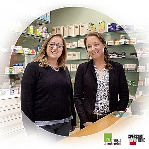 v.l.n.r.: Jasmin Badermann und Dr. Tanja Zwicker, Rechte bei Dr. Tanja Zwicker und Jasmin Badermann