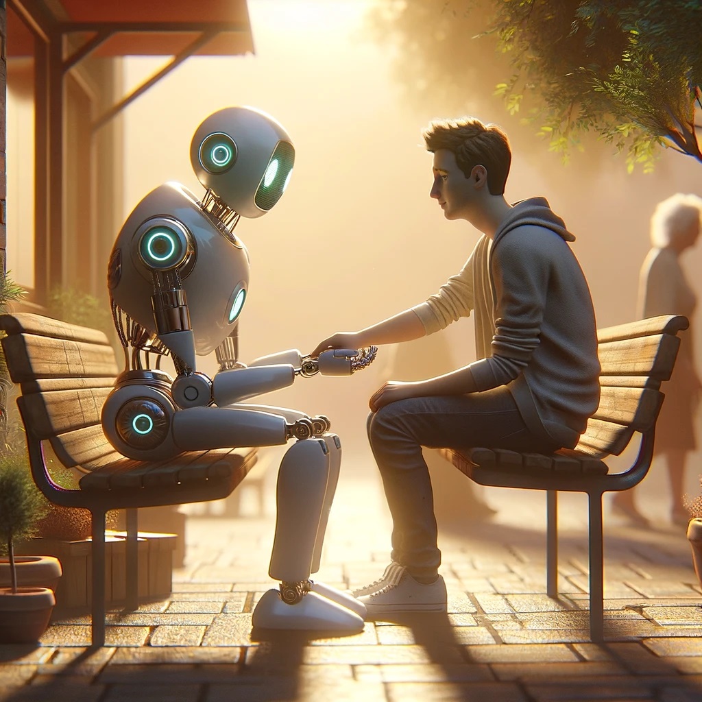 KI und Trauer (Die Bildrechte liegen bei dem Verfasser der Mitteilung.)