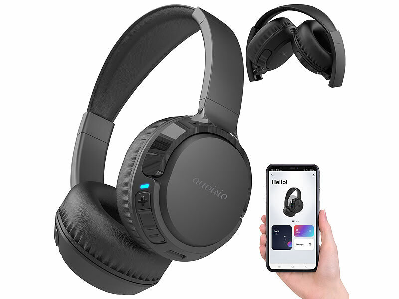 auvisio Smartes Over-Ear-Headset OHS-300.app mit Bluetooth (Die Bildrechte liegen bei dem Verfasser der Mitteilung.)