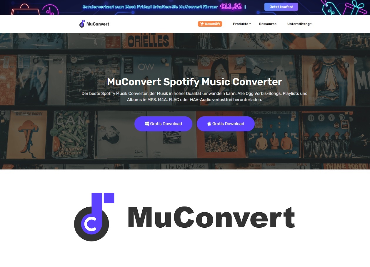 MuConvert Black Friday Sonderangebote MuConvert Black Friday Sonderangebote