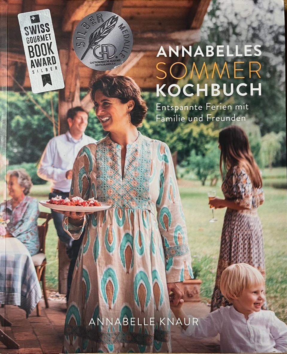 Annabelles Sommerkochbuch wurde mit der Silbermedaille des GAD ausgezeichnet (Die Bildrechte liegen bei dem Verfasser der Mitteilung.)