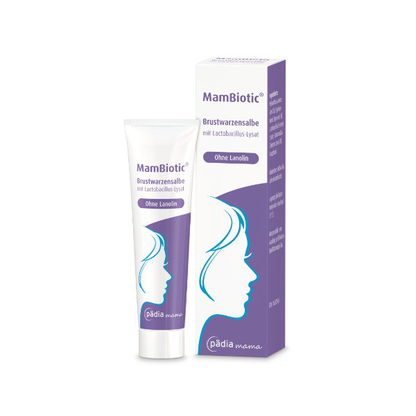 MamBiotic Brustwarzensalbe neu von Pädia©InfectoPharm (Bildquelle:©InfectoPharm)