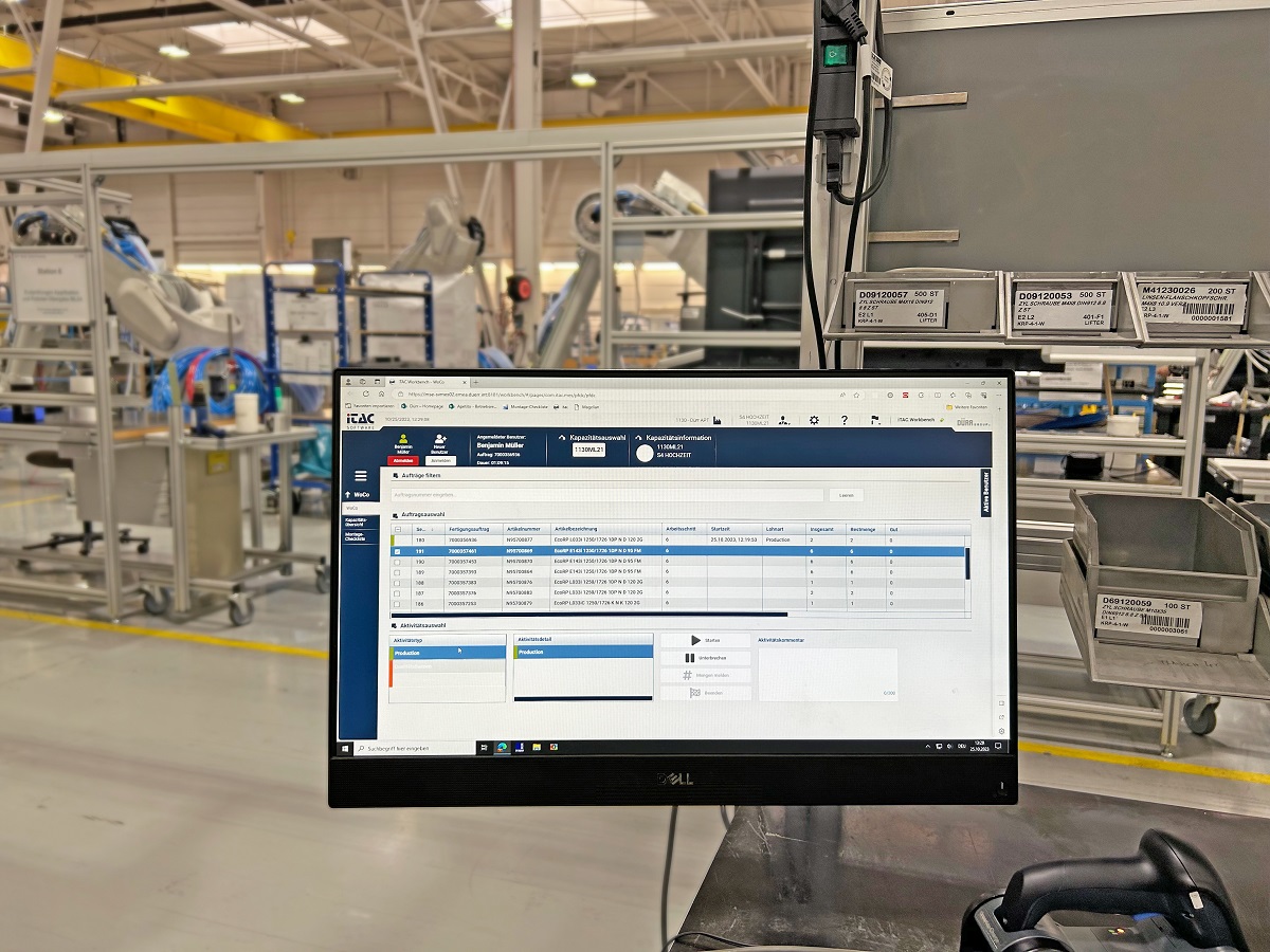 Dürr-Konzern setzt mit iTAC"OneMES-Strategie" um (Bildquelle: Dürr Systems AG)