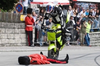 Motorradstuntakrobaten Motorradstuntakrobaten