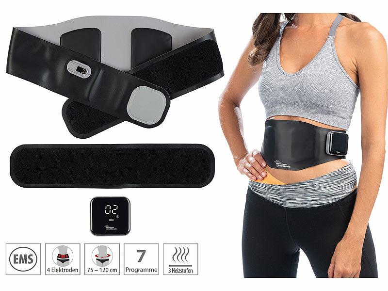 newgen medicals 2in1-Akku-Bauchmuskeltrainer-Gürtel (Die Bildrechte liegen bei dem Verfasser der Mitteilung.)