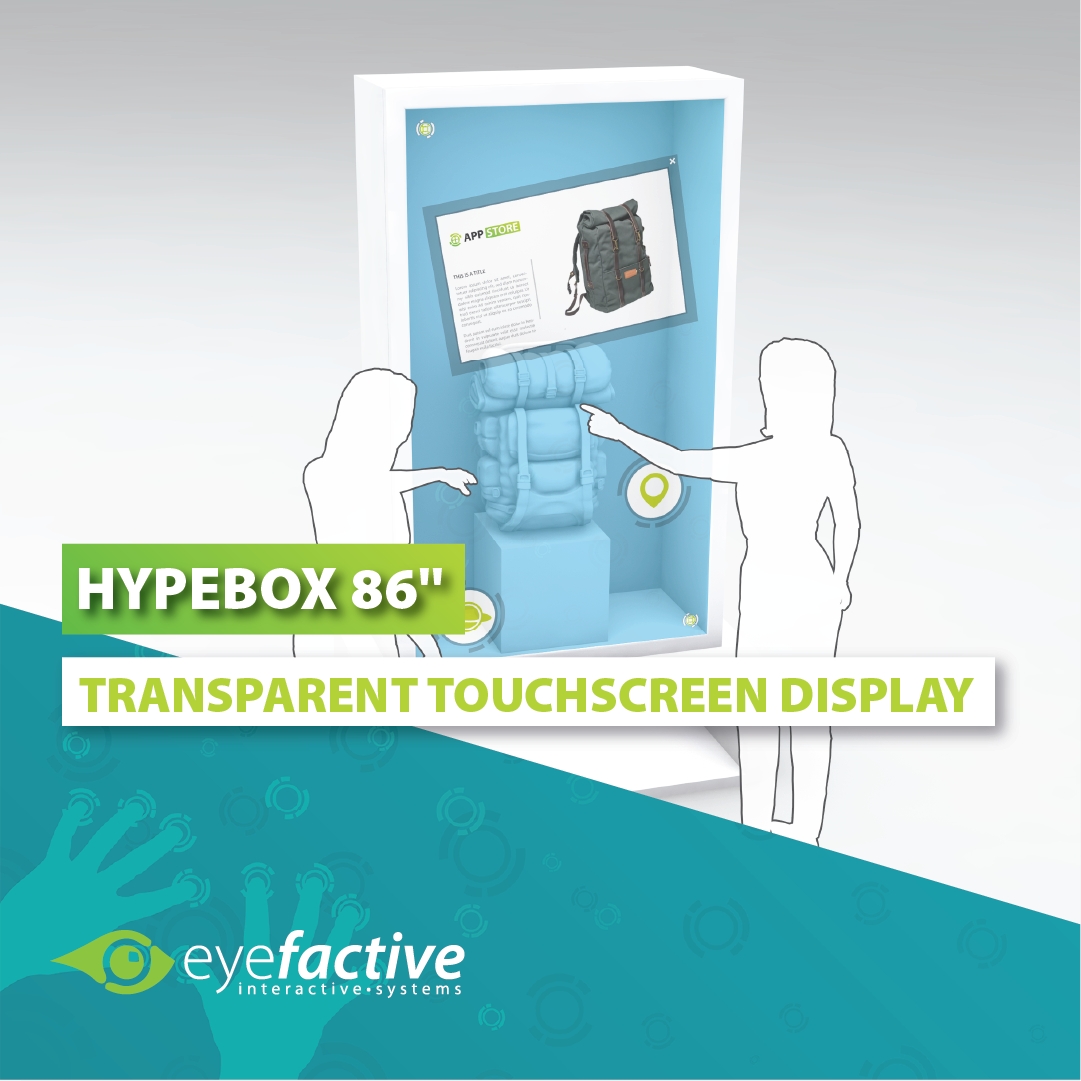 eyefactive präsentiert neue Modelle an transparenten OLED Touchscreens (Die Bildrechte liegen bei dem Verfasser der Mitteilung.) eyefactive präsentiert neue Modelle an transparenten OLED Touchscreens (Die Bildrechte liegen bei dem Verfasser der Mitteilung.)