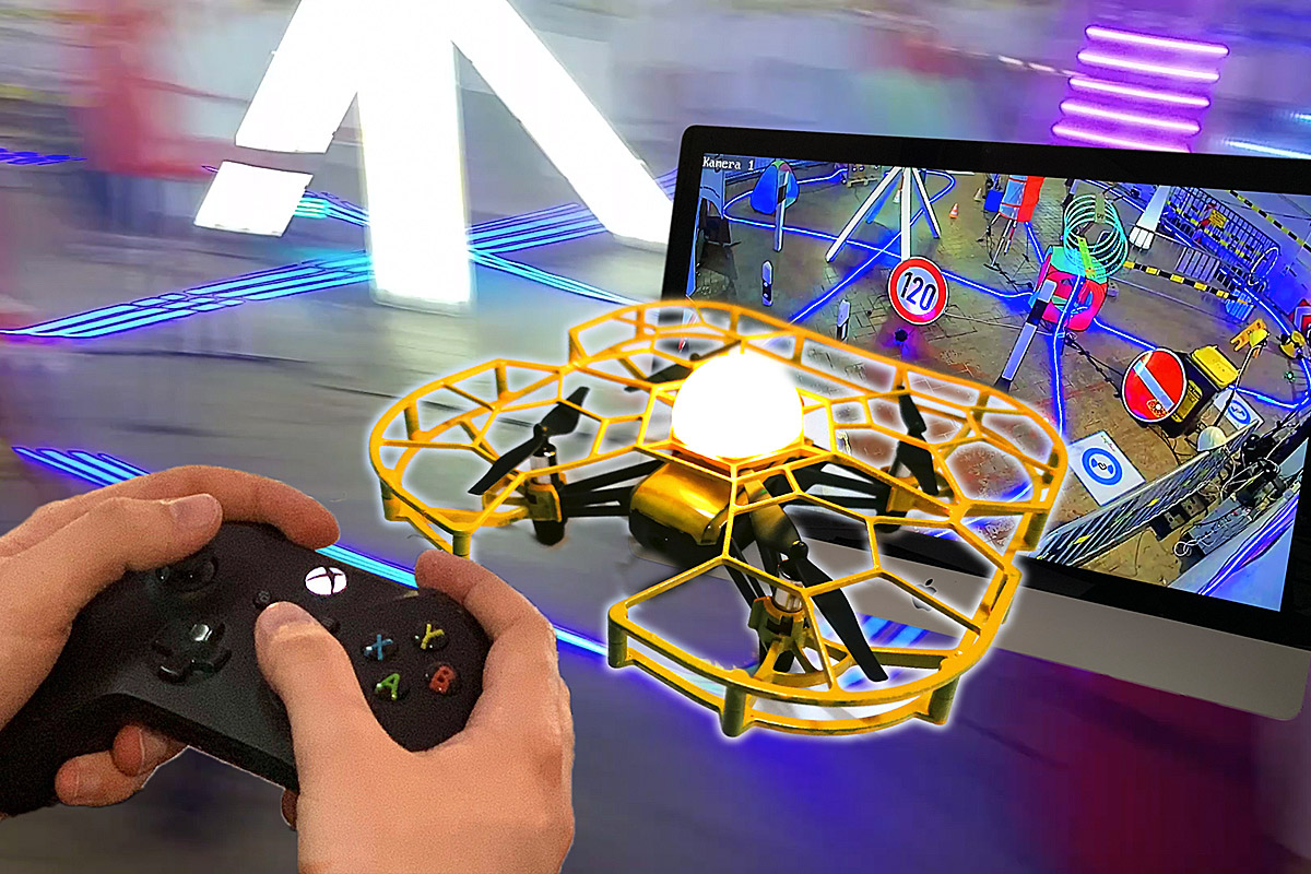 DRONEREMOTE - Echte Drohnen fliegen am PC (Die Bildrechte liegen bei dem Verfasser der Mitteilung.) DRONEREMOTE - Echte Drohnen fliegen am PC (Die Bildrechte liegen bei dem Verfasser der Mitteilung.)