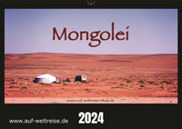 Kalender 2024 Mongolei - Das Land Dschingis Khans
