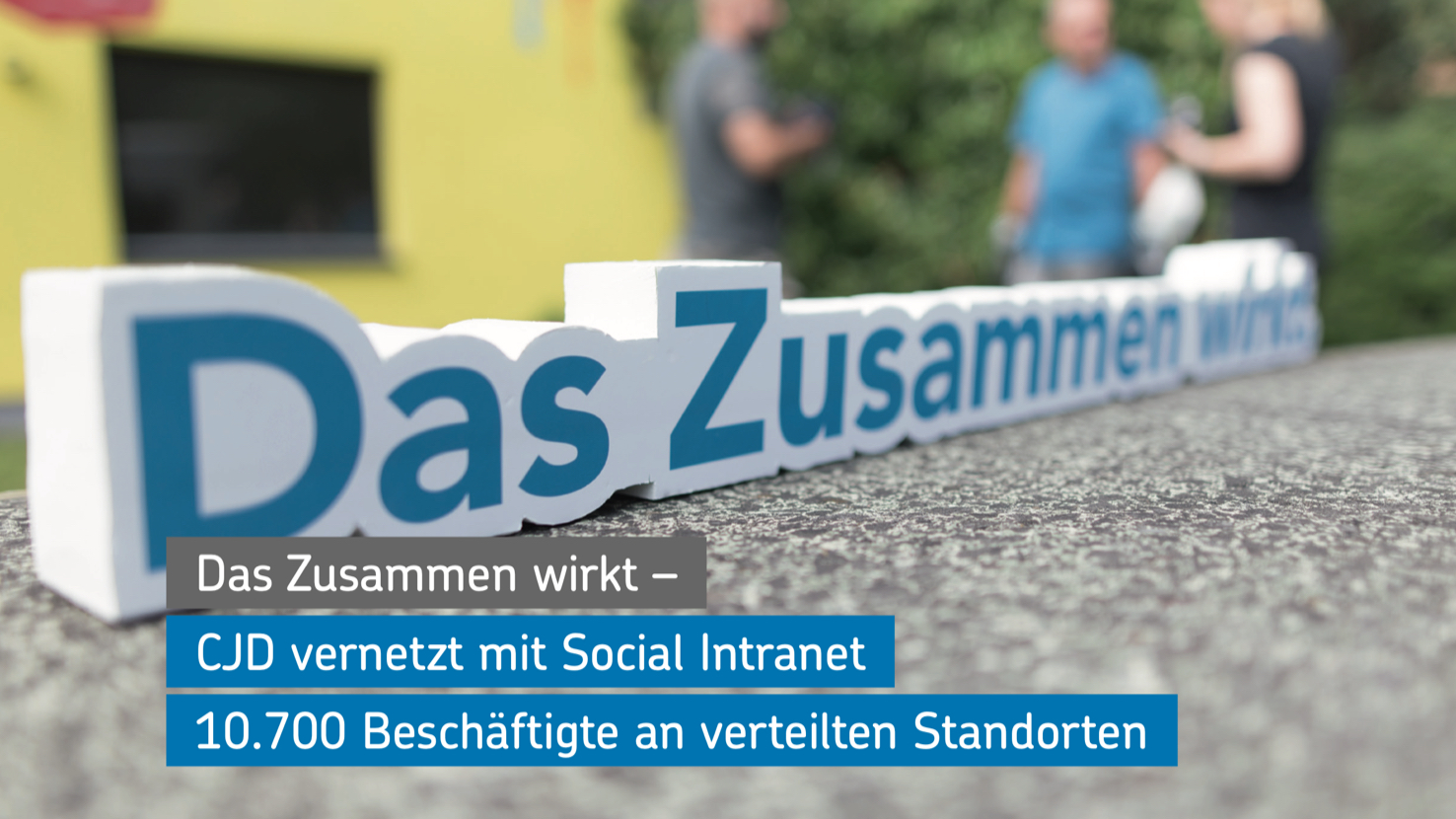 CJD: Bessere Kommunikation und mehr Austausch durch neues Social Intranet (Die Bildrechte liegen bei dem Verfasser der Mitteilung.)