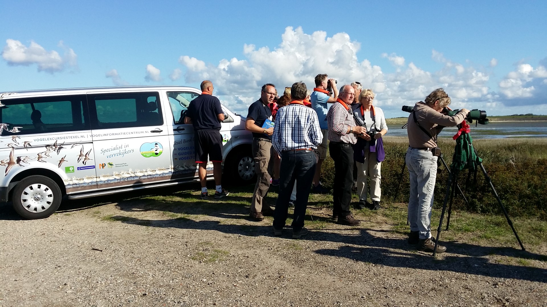 Vogelexkursion (Bildquelle: Vogelinformatiecentrum Texel)