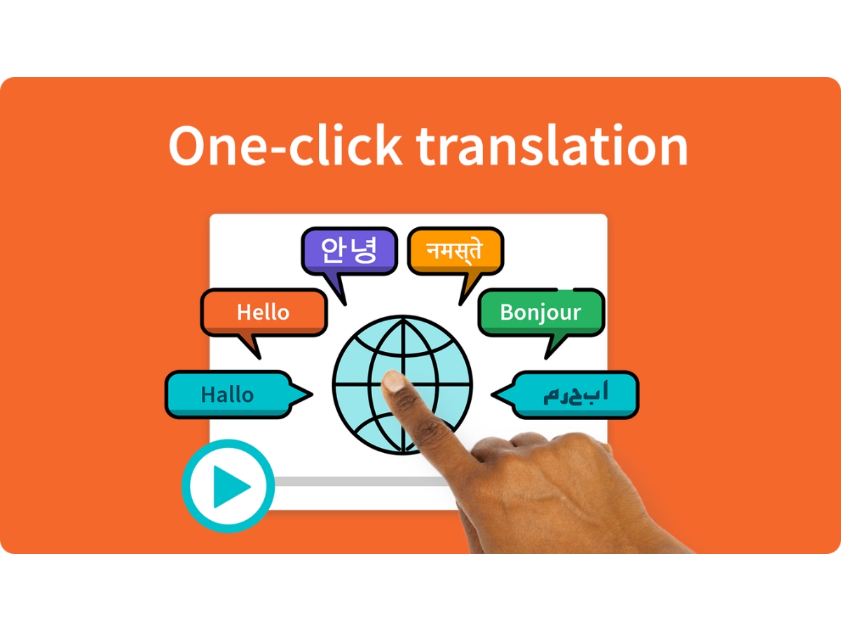 simpleshow erleichtert die globale Kommunikation mit der Einführung einer One-Click Translation Funktion. simpleshow erleichtert die globale Kommunikation mit der Einführung einer One-Click Translation Funktion.