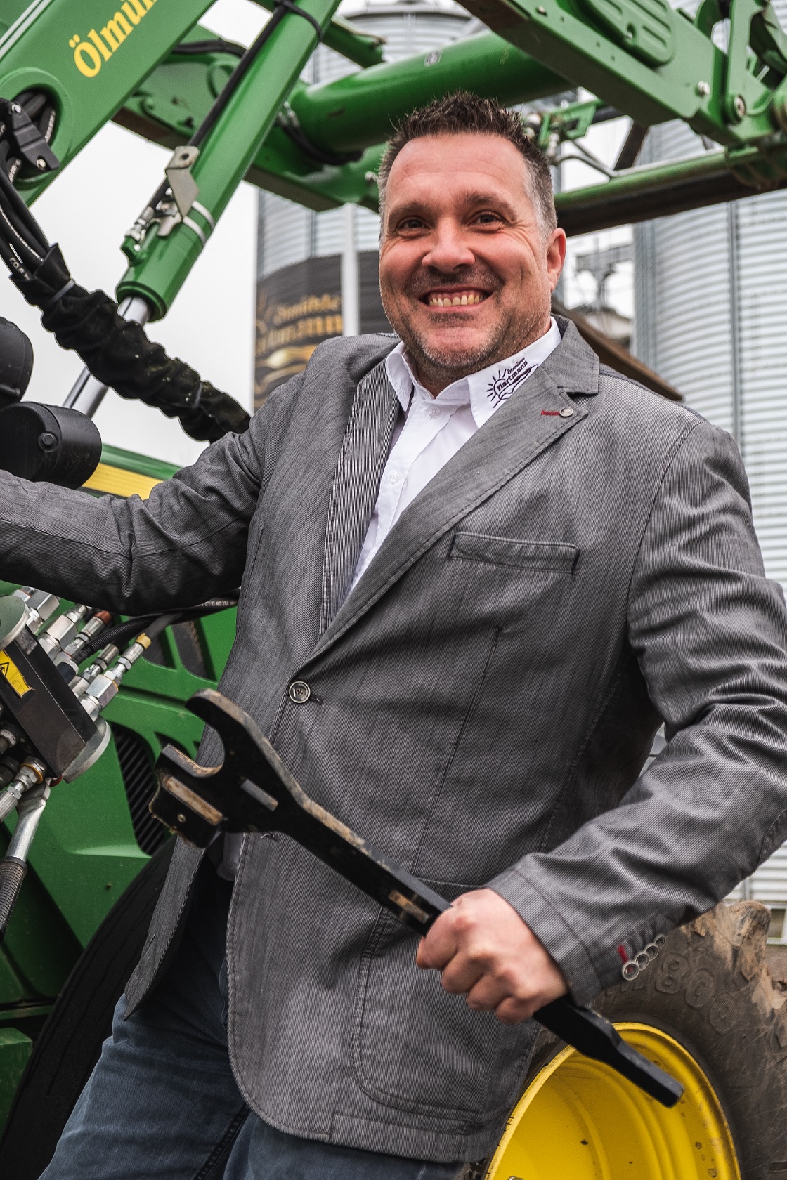 Marcus Hartmann feiert mit der gleichnamigenÖlmühle 35. Geburtstag (Die Bildrechte liegen bei dem Verfasser der Mitteilung.)