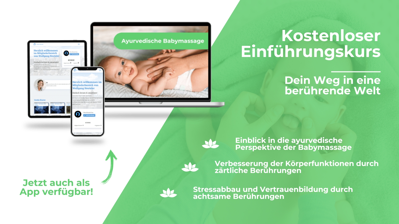 Ayurveda Babymassage für Eltern (Die Bildrechte liegen bei dem Verfasser der Mitteilung.) Ayurveda Babymassage für Eltern (Die Bildrechte liegen bei dem Verfasser der Mitteilung.)
