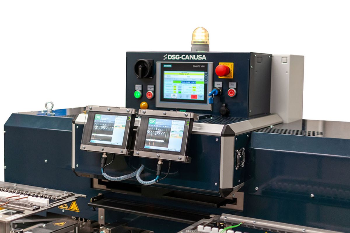 DSG-Canusa liefert modernste Verarbeitungsgeräte, wie z.B. das Shuttle Vision System 2. (© DSG-Canusa) DSG-Canusa liefert modernste Verarbeitungsgeräte, wie z.B. das Shuttle Vision System 2. (© DSG-Canusa)