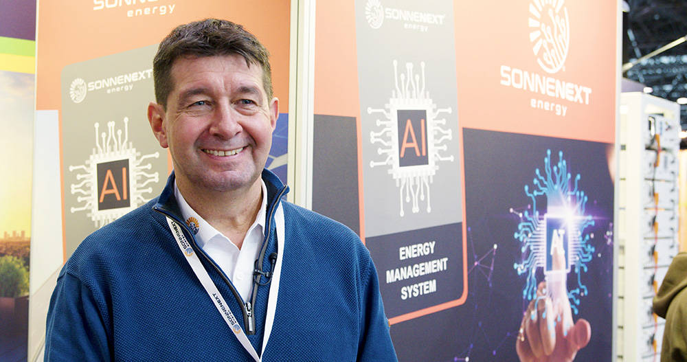 Hans Jörg Hölzenbein, Geschäftsführer der SonneNext energy GmbH Niederzissen. (Bildquelle: Foto: K. Wolff / HWG Medienhaus GmbH)
