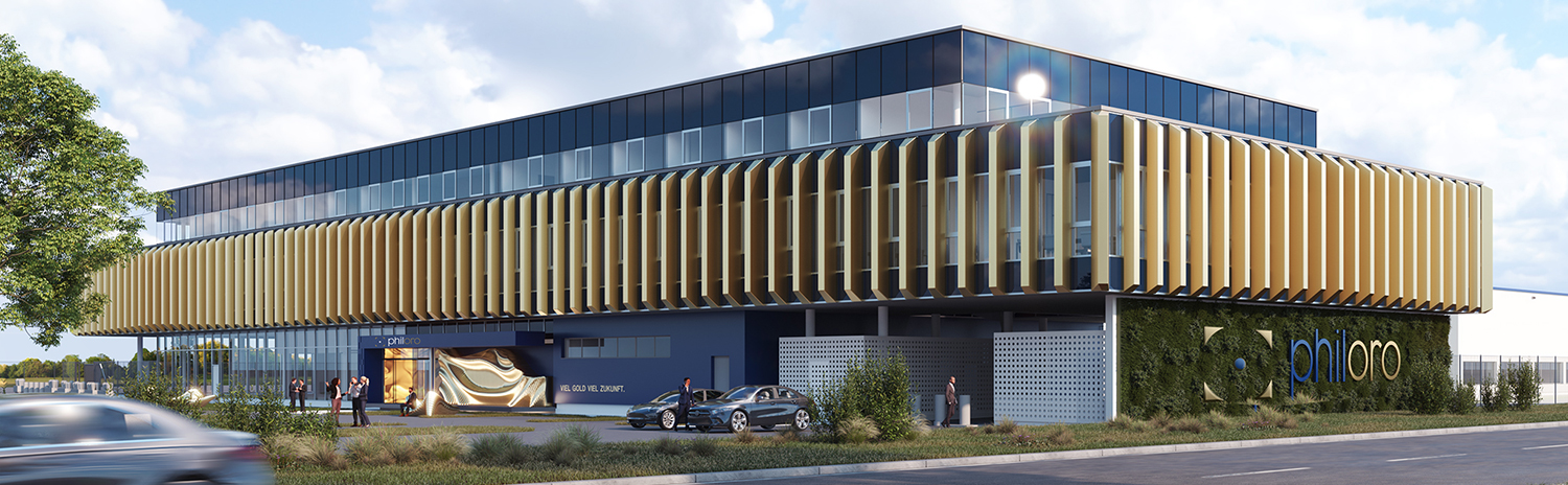 Das neue GOLDWERK von philoro EDELEMTALLE in Wien (Die Bildrechte liegen bei dem Verfasser der Mitteilung.)