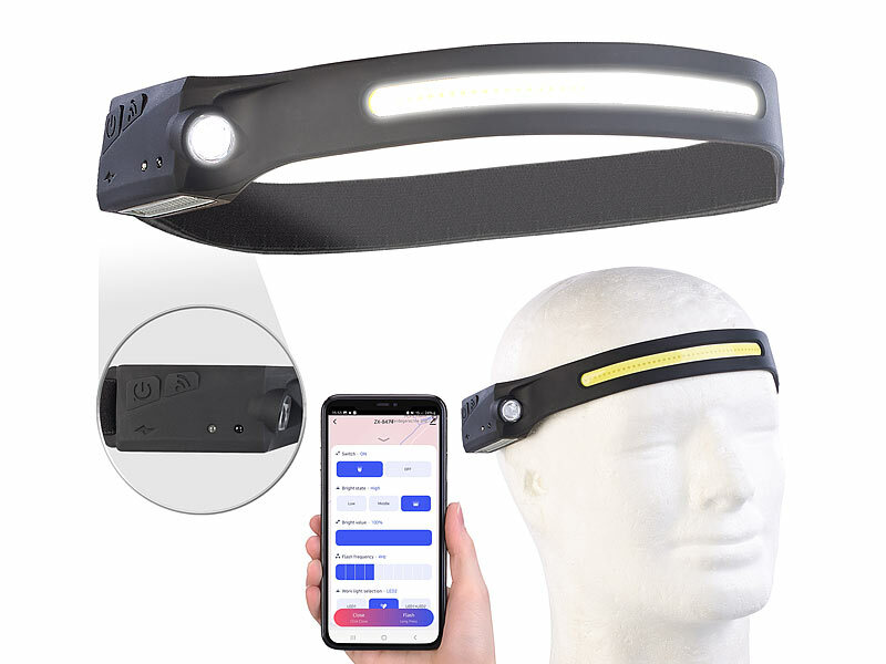 KryoLights Smarte Akku-Stirnlampe SL-600.bt (Die Bildrechte liegen bei dem Verfasser der Mitteilung.) KryoLights Smarte Akku-Stirnlampe SL-600.bt (Die Bildrechte liegen bei dem Verfasser der Mitteilung.)