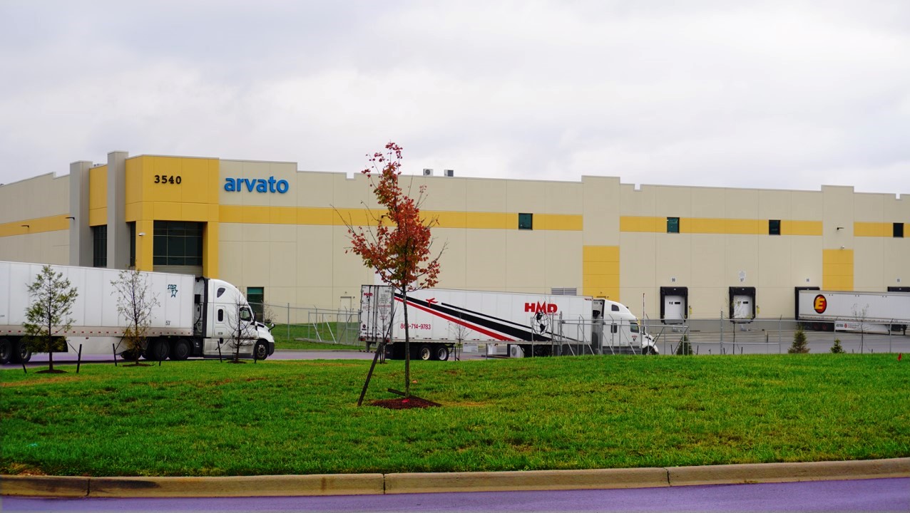 Das neue Fulfillment Center in Louisville (KY). (Bildquelle:©Arvato) Das neue Fulfillment Center in Louisville (KY). (Bildquelle:©Arvato)