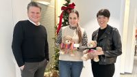 Spendenaktion mit handgefertigten Bären