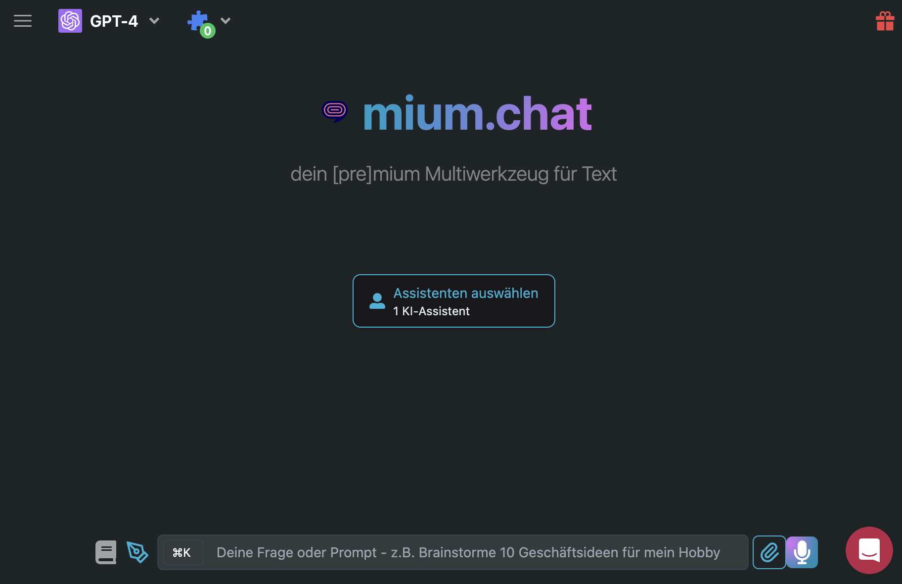 mium.chat - die Revolution: KI für KMU mium.chat - die Revolution: KI für KMU