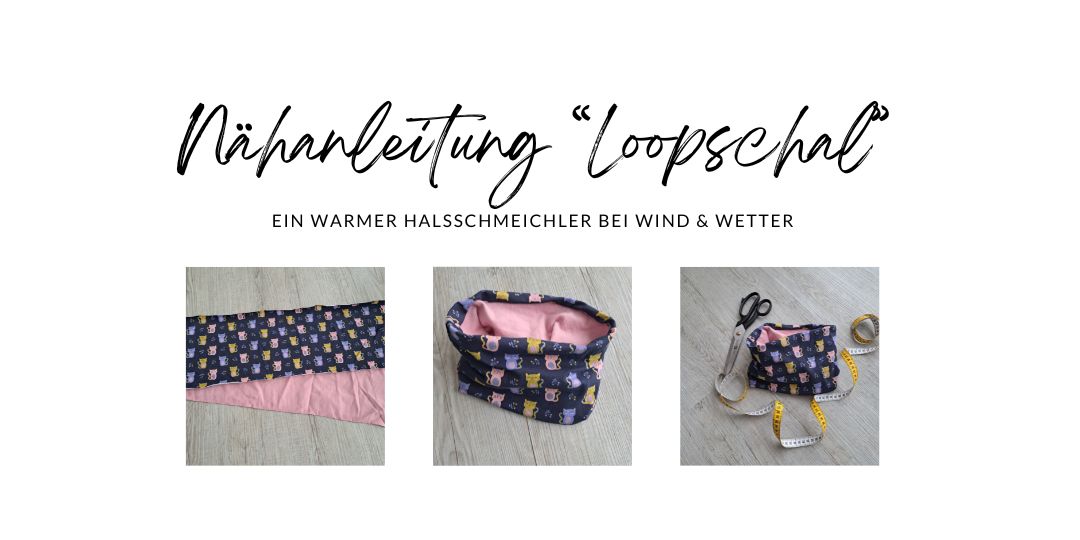 Loopschals sind auch für Kinder ein tolles Nähprojekt (Die Bildrechte liegen bei dem Verfasser der Mitteilung.)