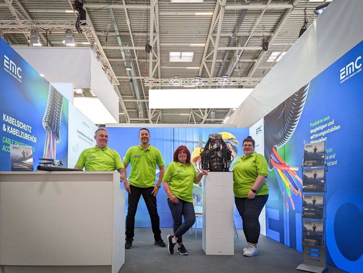 EMC-direct war 2023 auf Fachmessen wie der InterSolar präsent. (© EMC-direct) EMC-direct war 2023 auf Fachmessen wie der InterSolar präsent. (© EMC-direct)
