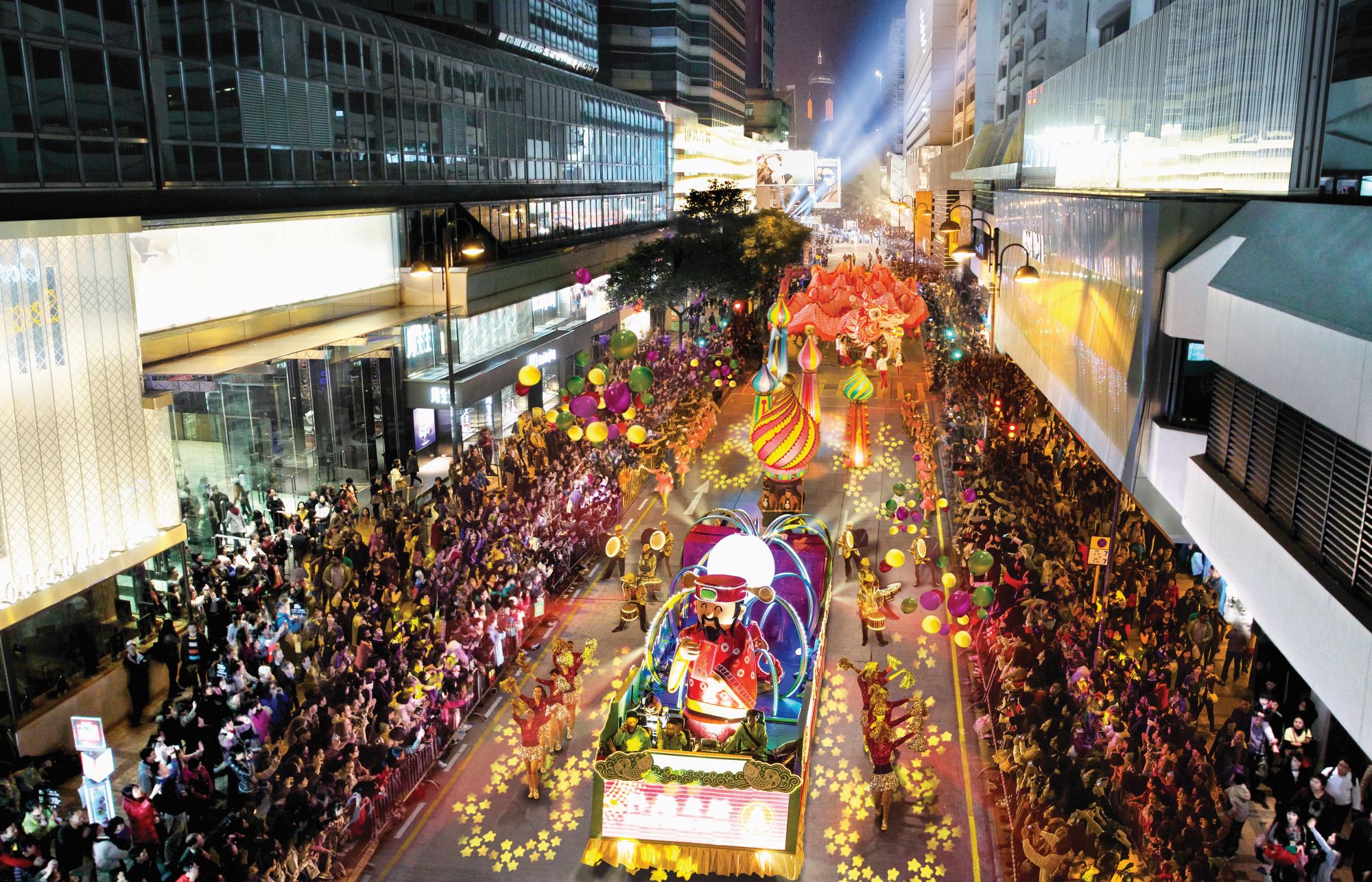 Cathay International Chinese New Year Night Parade (Bildquelle:©Hong Kong Tourism Board) Cathay International Chinese New Year Night Parade (Bildquelle:©Hong Kong Tourism Board)