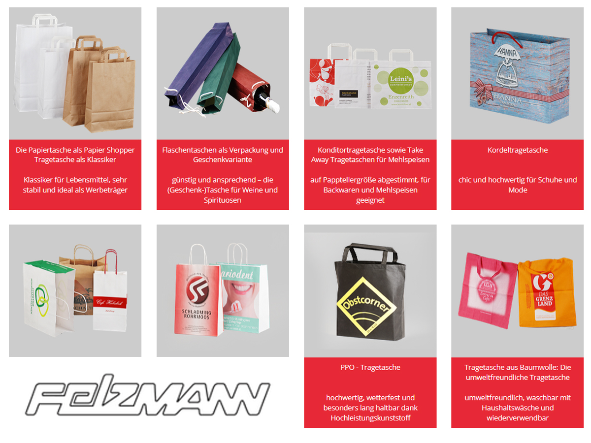 Felzmann - Ihr Experte für Verpackungen und Tragetaschen aus Papier Felzmann - Ihr Experte für Verpackungen und Tragetaschen aus Papier