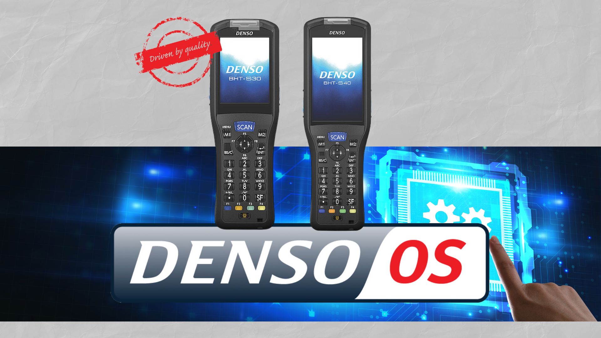DENSO-OS ist speziell auf Anwendungen rund um die Datenerfassung zugeschnitten und bietet bestmögliche Datensicherheit.