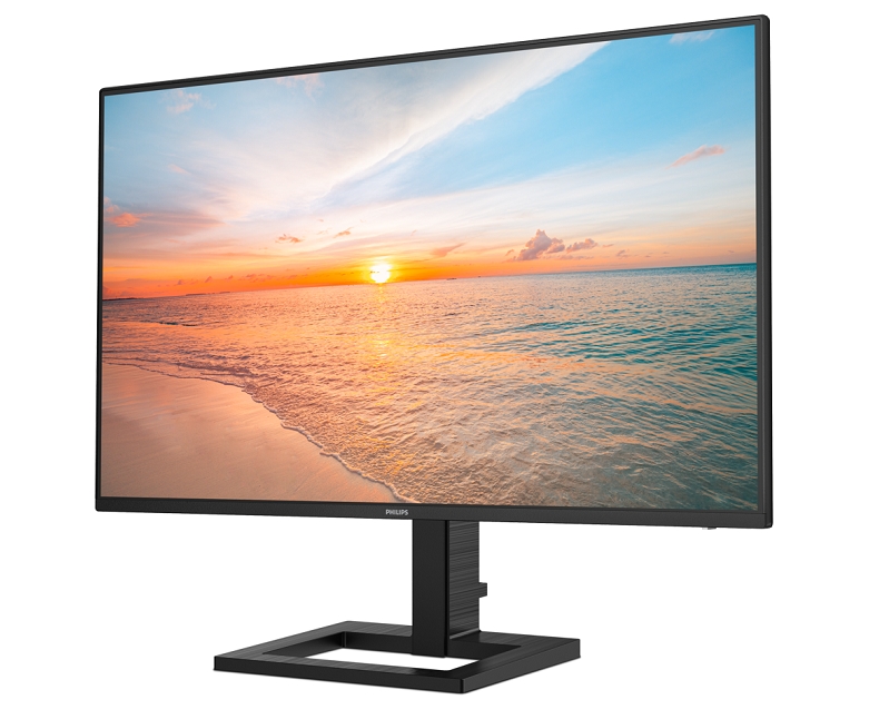 Der Philips 24E1N1300AE mit 24“Full-HD IPS-Panel, 100 Hz und USB-C. (Die Bildrechte liegen bei dem Verfasser der Mitteilung.)