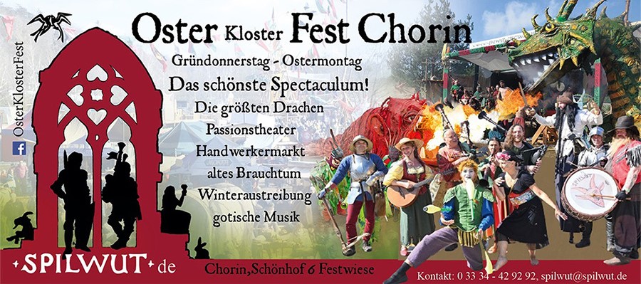 Spilwut_Oster-Kloster-Fest_2024 (Die Bildrechte liegen bei dem Verfasser der Mitteilung.) Spilwut_Oster-Kloster-Fest_2024 (Die Bildrechte liegen bei dem Verfasser der Mitteilung.)