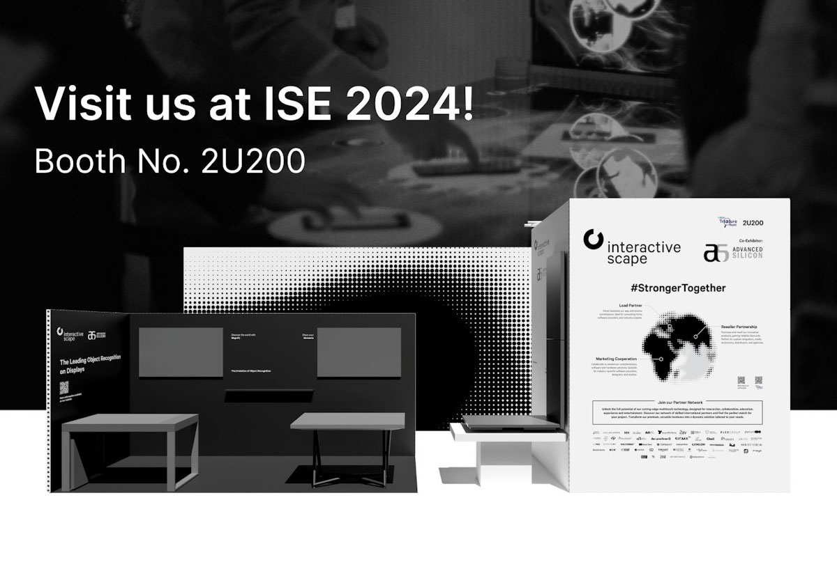 Interactive Scape und Advanced Silicon präsentieren gemeinsam am Stand 2U200 in Halle 2 Interactive Scape und Advanced Silicon präsentieren gemeinsam am Stand 2U200 in Halle 2