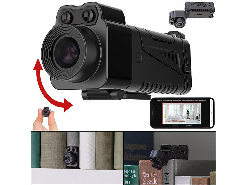 Somikon WLAN-Micro-Kamera DV-325.mini, Full HD, 90°neigbar, Powerbank, IR-Nachtsicht, www.pearl.de (Die Bildrechte liegen bei dem Verfasser der Mitteilung.) Somikon WLAN-Micro-Kamera DV-325.mini, Full HD, 90°neigbar, Powerbank, IR-Nachtsicht, www.pearl.de (Die Bildrechte liegen bei dem Verfasser der Mitteilung.)