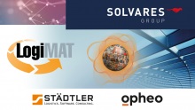 Die Solvares Group stellt vom 19. bis 21. März 2024 auf der LogiMAT 2024 in Stuttgart aus. Bild: Sol Die Solvares Group stellt vom 19. bis 21. März 2024 auf der LogiMAT 2024 in Stuttgart aus. Bild: Sol