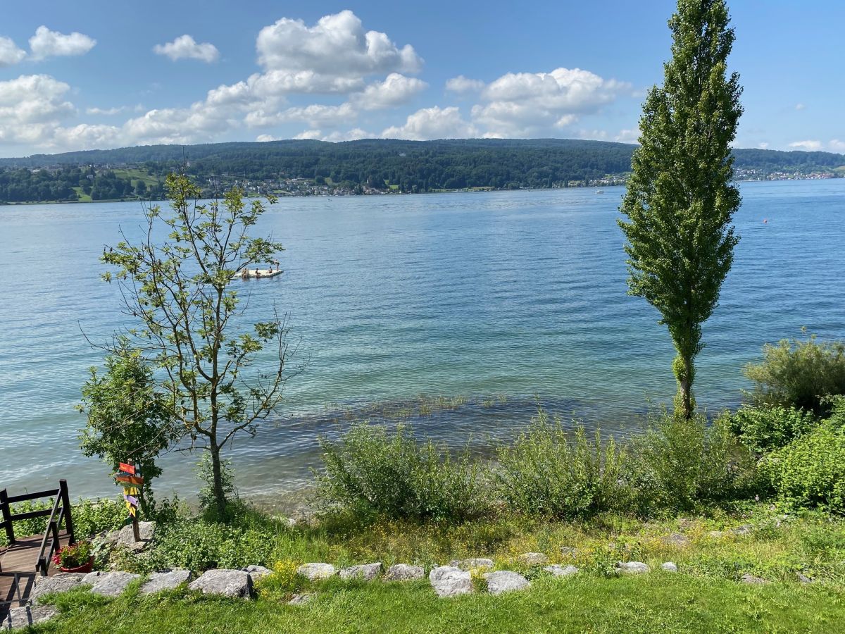 Unser Blick vom Seminarraum auf den Bodensee (© Gerda Schneider) Unser Blick vom Seminarraum auf den Bodensee (© Gerda Schneider)