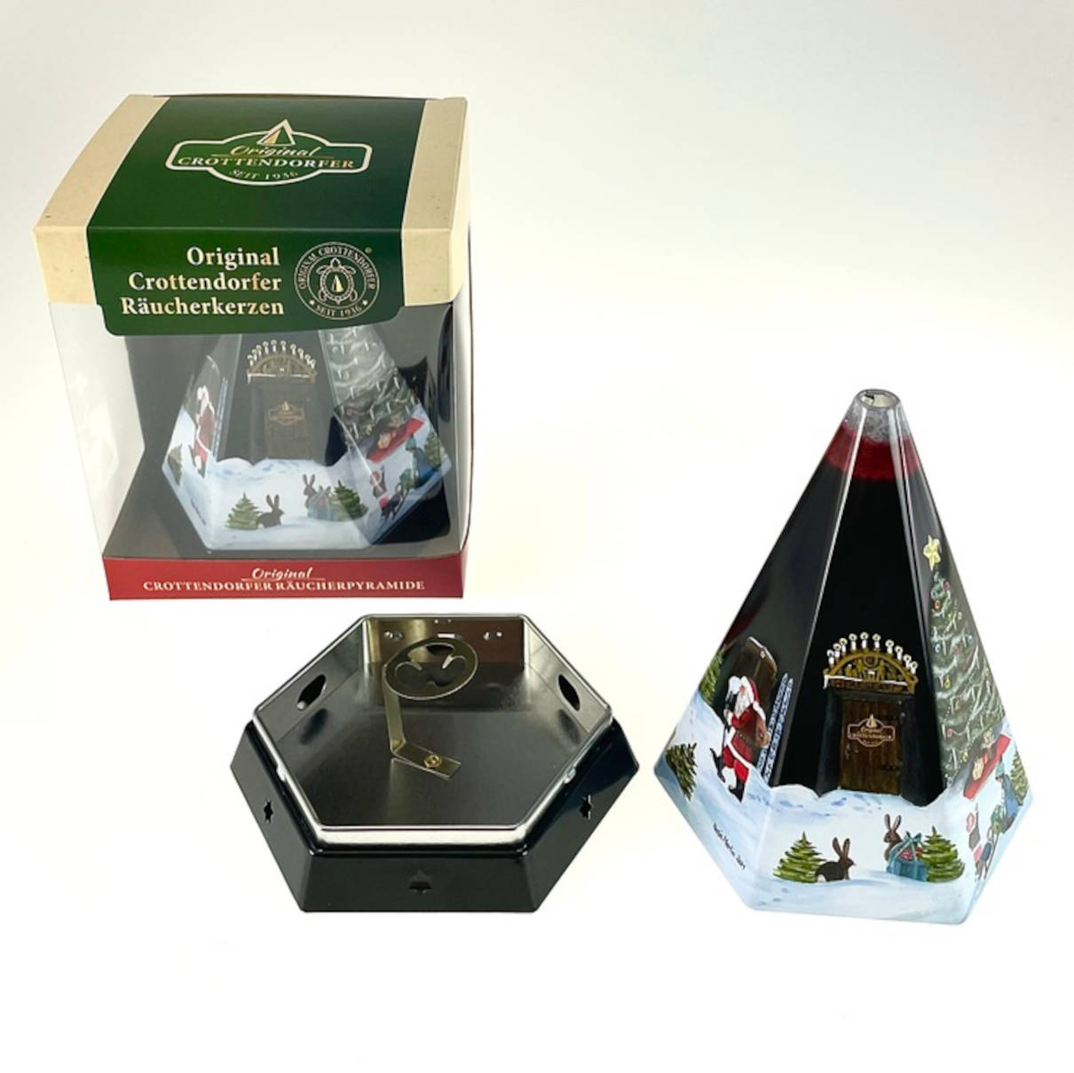 Individuelle Verpackungen von ADV PAX Lutec: Neue Räucherpyramide aus Metall Individuelle Verpackungen von ADV PAX Lutec: Neue Räucherpyramide aus Metall