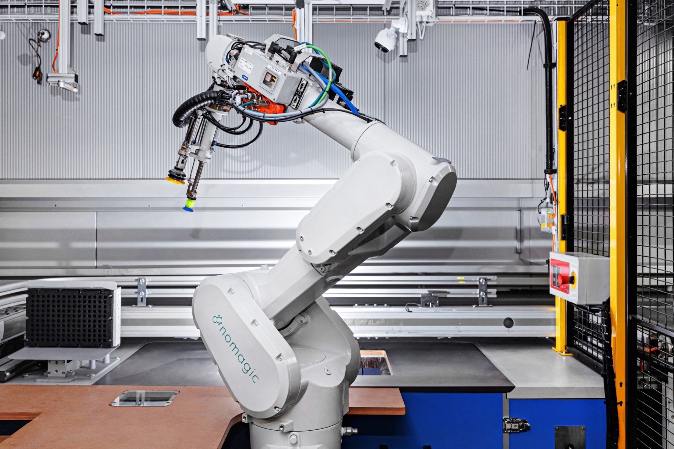 Der"Just Pick"-Roboter. (Bildquelle:©Nomagic) Der"Just Pick"-Roboter. (Bildquelle:©Nomagic)