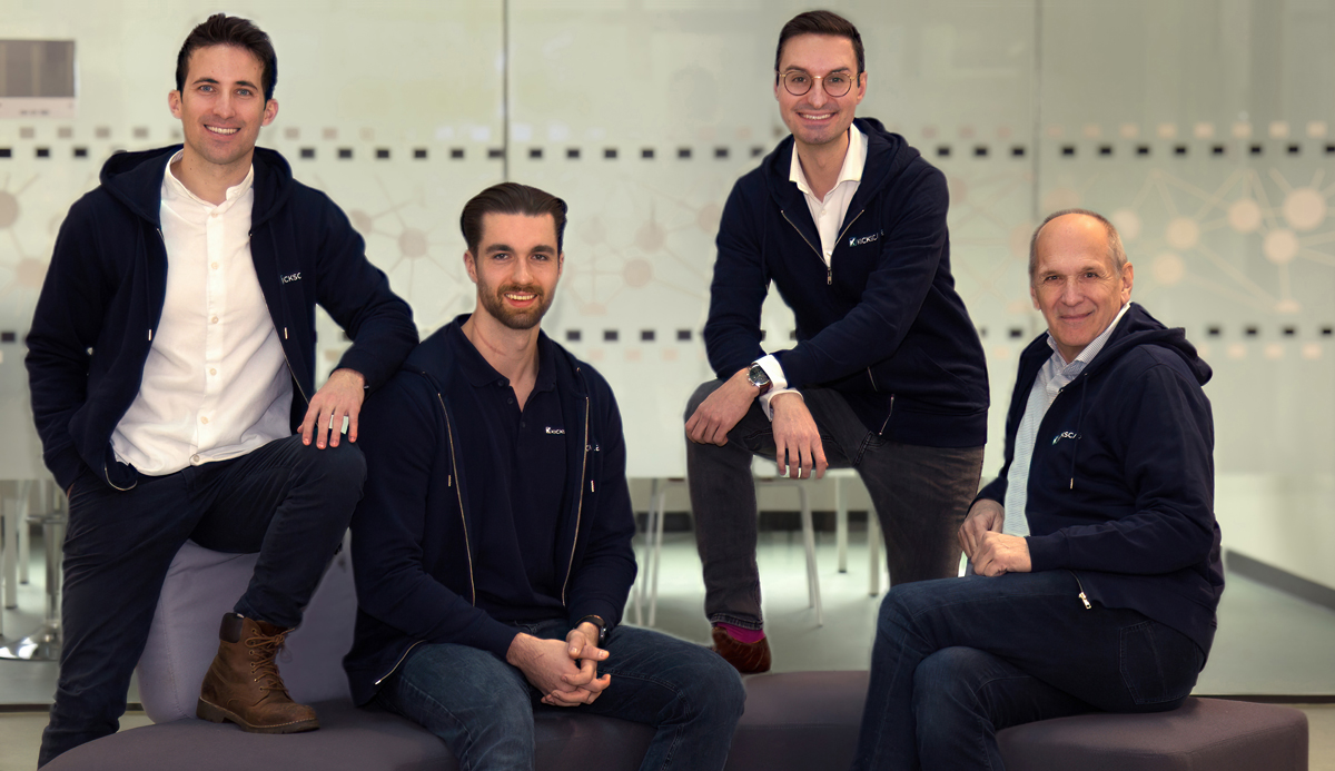 Das Gründer-Team von Kickscale. (Bildquelle: Sabine Grün) Das Gründer-Team von Kickscale. (Bildquelle: Sabine Grün)