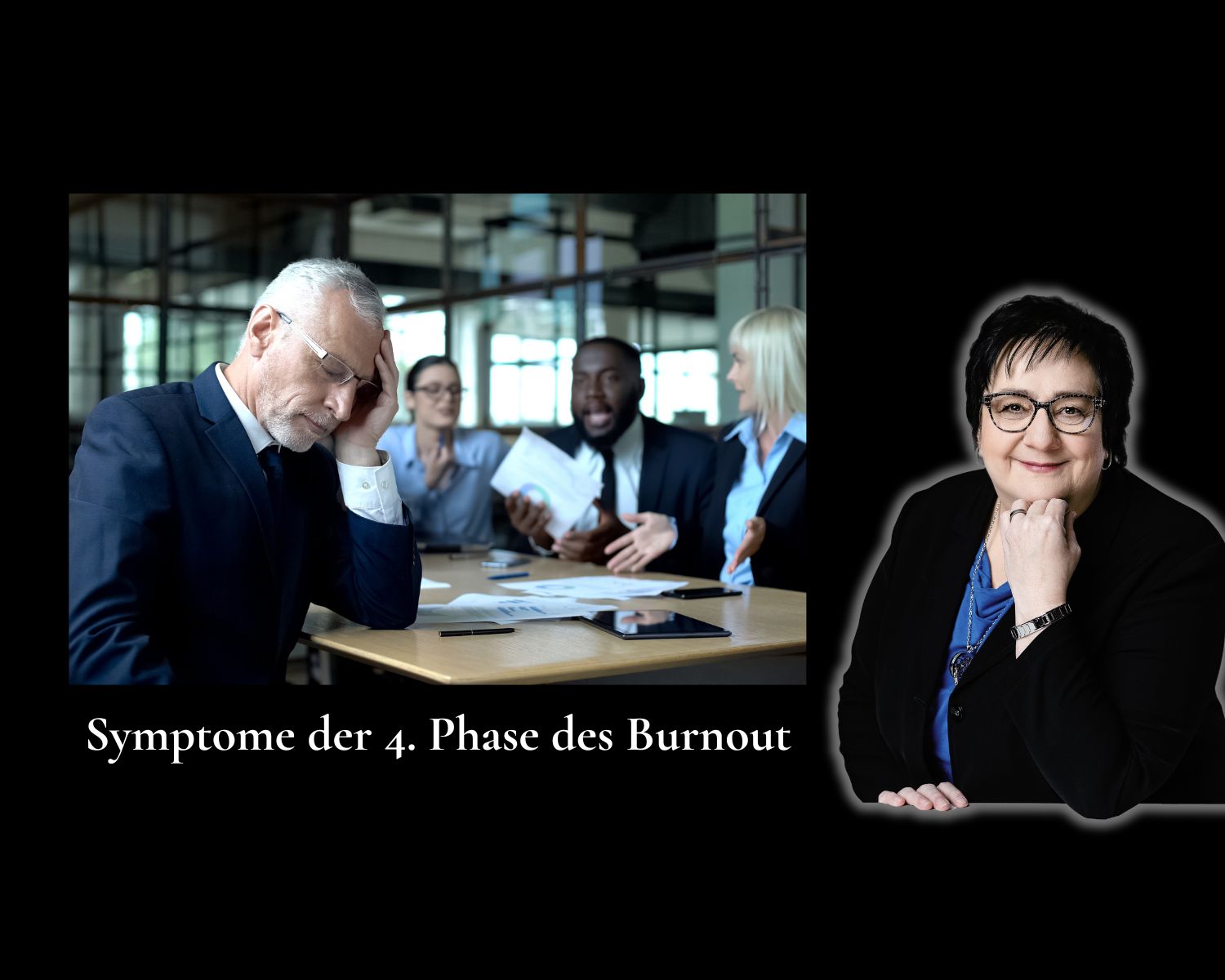 Symptome der 4. Phase des Burnout (Die Bildrechte liegen bei dem Verfasser der Mitteilung.) Symptome der 4. Phase des Burnout (Die Bildrechte liegen bei dem Verfasser der Mitteilung.)
