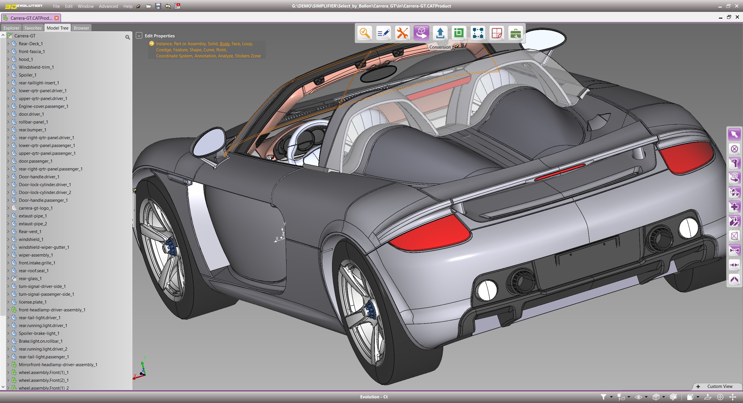 Konvertierung großer Datenmengen mit der neuen Software-Version 3D_Evolution (Bildquelle: CoreTechnologie GmbH) Konvertierung großer Datenmengen mit der neuen Software-Version 3D_Evolution (Bildquelle: CoreTechnologie GmbH)