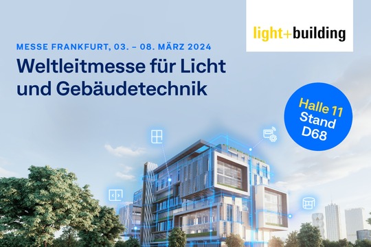 Auf der Light + Building 2024 stellt GEZE Lösungen für vernetzte Sicherheitstechnik vor. (Bildquelle:©GEZE GmbH)