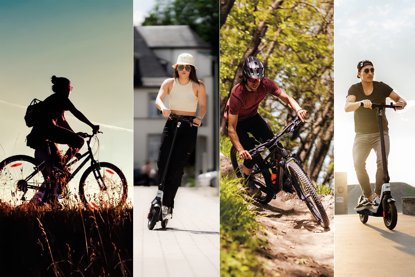 Reebok E-Mobility Solutions - breites Portfolio an E-Bikes, E-Scootern und Sporthelmen für jeden Lifestyle Reebok E-Mobility Solutions - breites Portfolio an E-Bikes, E-Scootern und Sporthelmen für jeden Lifestyle