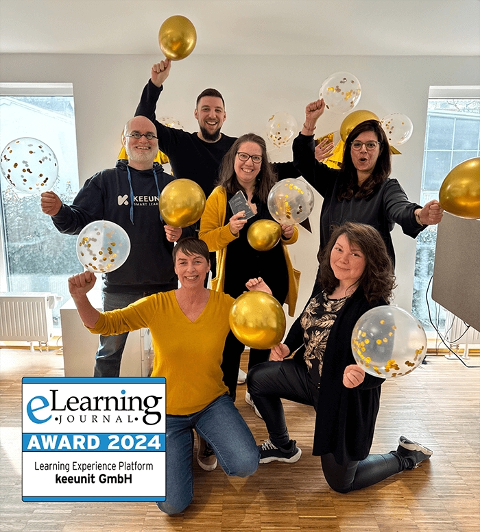 keelearning gewinnt den eLearning Award 2024 (Die Bildrechte liegen bei dem Verfasser der Mitteilung.)