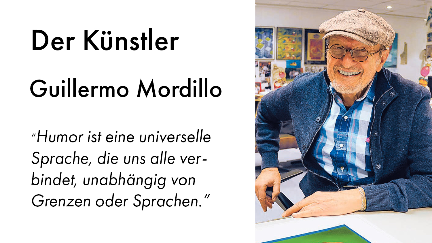 Meister der Cartoons - Guillermo Mordillo (Die Bildrechte liegen bei dem Verfasser der Mitteilung.) Meister der Cartoons - Guillermo Mordillo (Die Bildrechte liegen bei dem Verfasser der Mitteilung.)