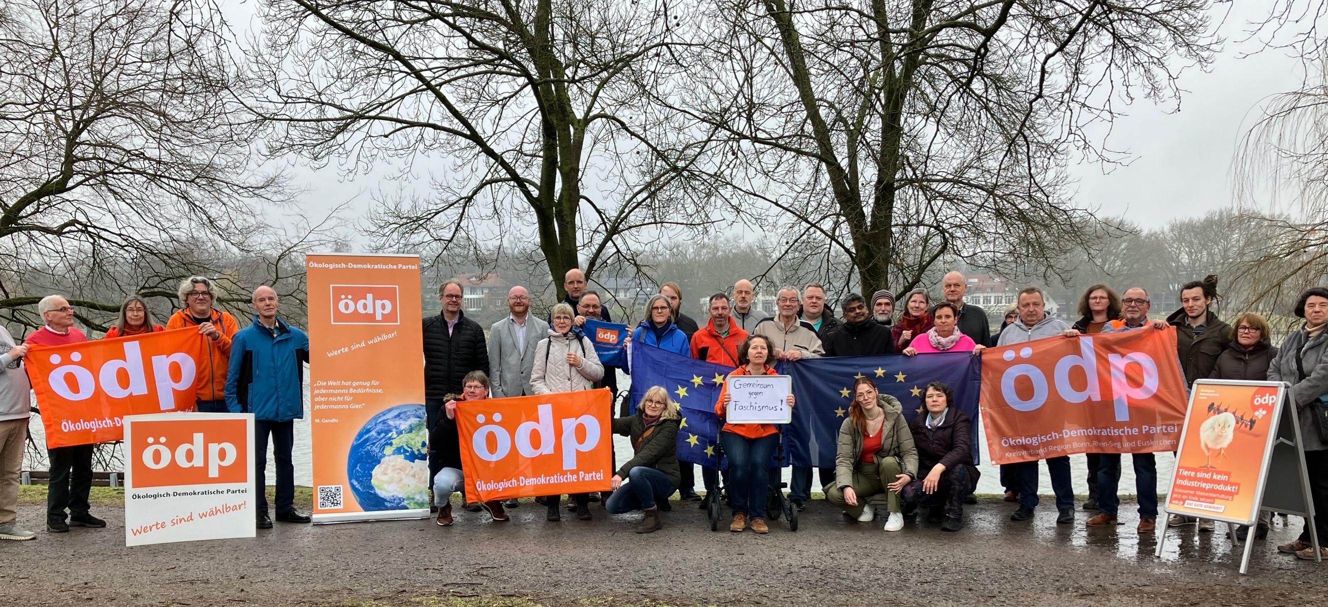ÖDP-Mahnwache; Bildquelle: ÖDP ÖDP-Mahnwache; Bildquelle: ÖDP