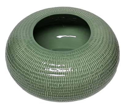 Salbeigrüne Vase aus Keramik, Jola Simer, 04.02.2024, Dorsten Salbeigrüne Vase aus Keramik, Jola Simer, 04.02.2024, Dorsten