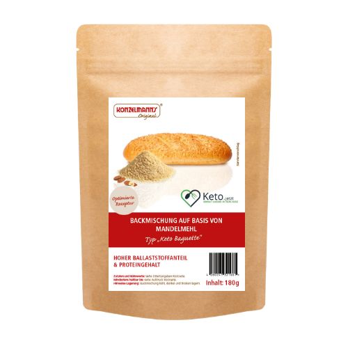 Das neue Keto Baguette von Konzelmanns: Optimiert für Geschmack und Vielfalt. (Die Bildrechte liegen bei dem Verfasser der Mitteilung.) Das neue Keto Baguette von Konzelmanns: Optimiert für Geschmack und Vielfalt. (Die Bildrechte liegen bei dem Verfasser der Mitteilung.)