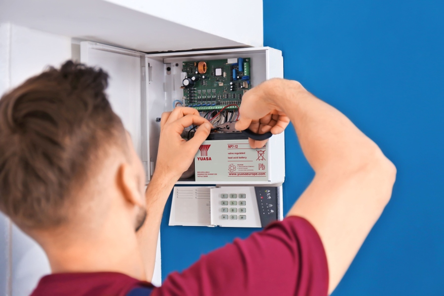 GS Yuasas Backup-Batterien sorgen dafür, dass das Sicherheitssystem im Fall der Fälle funktioniert (Bildquelle: GS Yuasa) GS Yuasas Backup-Batterien sorgen dafür, dass das Sicherheitssystem im Fall der Fälle funktioniert (Bildquelle: GS Yuasa)